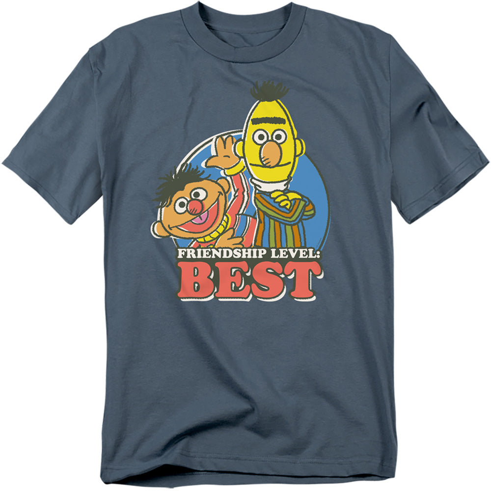 Sesame Street Bert & Ernie Friendship Level: Best T-Shirt