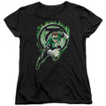 Green Lantern Space Cop Womens T-Shirt