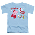 Peppa Pig Hooray I'M 2 Birthday Youth/Toddler T-Shirt