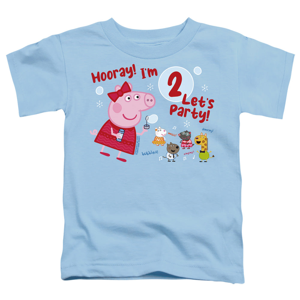 Peppa Pig Hooray I'M 2 Birthday Youth/Toddler T-Shirt