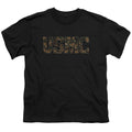 U.S. Marine Corps Camo Fill Black Youth/Toddler T-Shirt