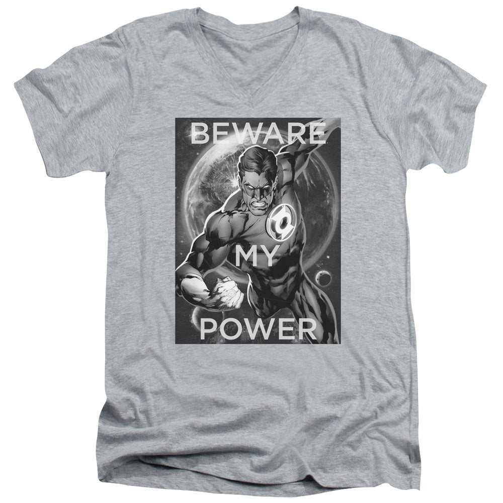 Green Lantern Power V-Neck T-Shirt