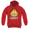 Garfield Life Begins At Forty Youth Hoodie