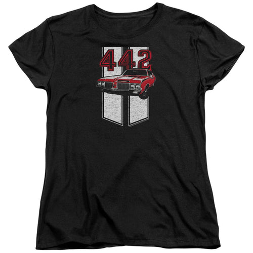 Oldsmobile 442 Womens T-Shirt