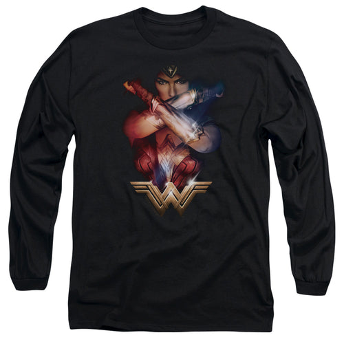 Wonder Woman (2017) Arms Crossed Long Sleeve T-Shirt