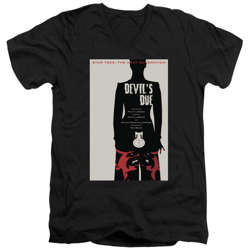 Star Trek Devil's Due Black V-Neck T-Shirt