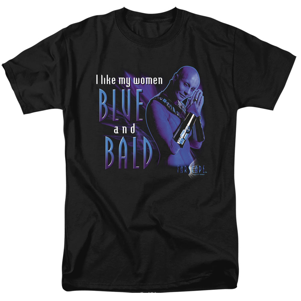 Farscape Blue And Bald T-Shirt