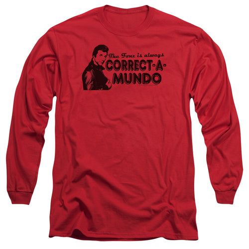 Happy Days Correct A Mundo Long Sleeve T-Shirt