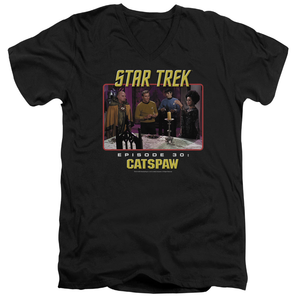 Star Trek Catspaw V-Neck T-Shirt
