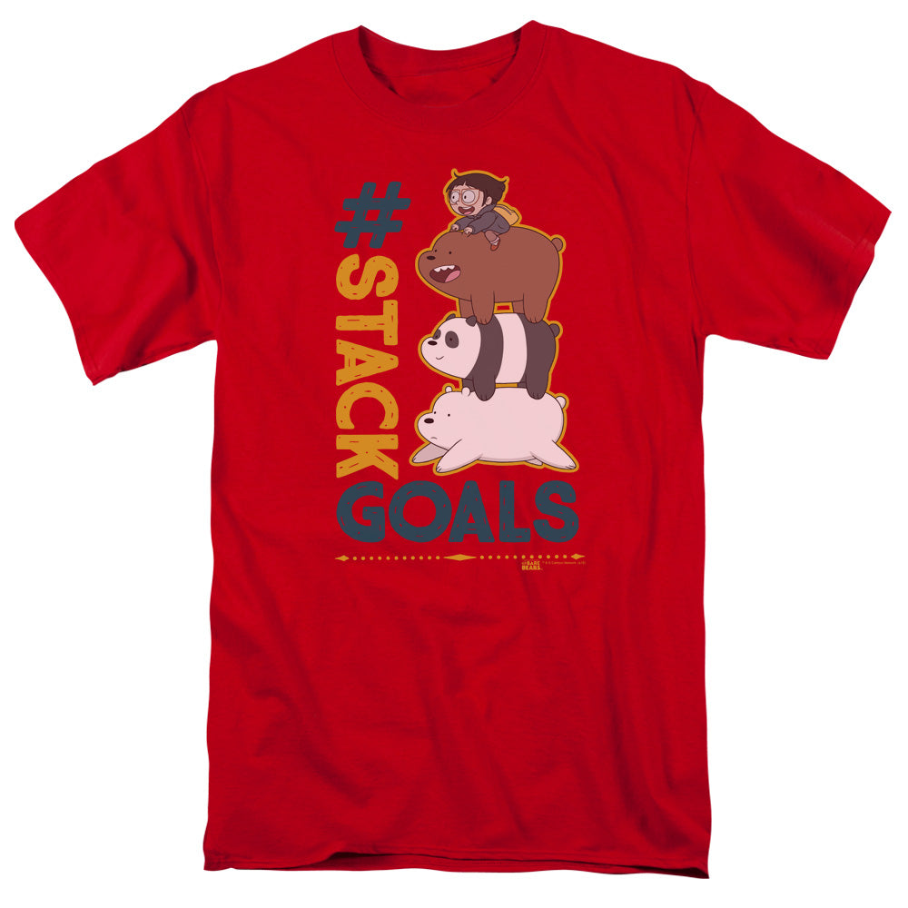 We Bare Bears Stack Goals T-Shirt