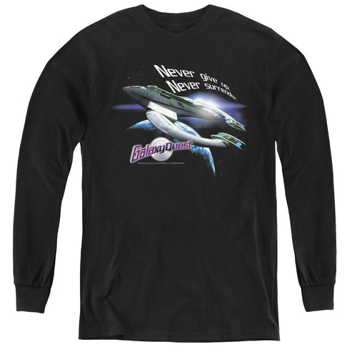 Galaxy Quest Never Surrender Youth Long Sleeve T-Shirt