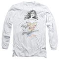 Justice League Wonder Squiggles Long Sleeve T-Shirt