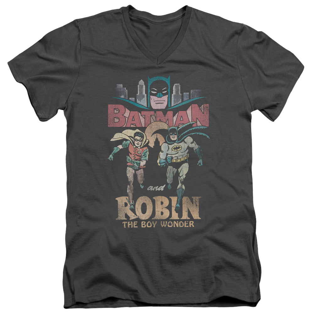 Batman Classic Duo V-Neck T-Shirt