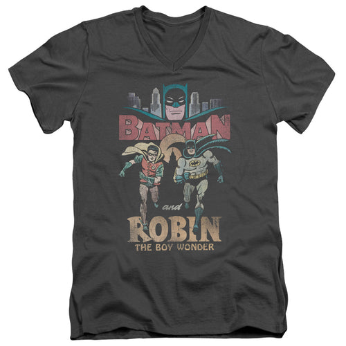 Batman Classic Duo V-Neck T-Shirt