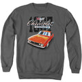 Chevy Classic Camaro Orange Crewneck Sweatshirt