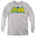 Batman Wintage Batman Logo Youth Long Sleeve T-Shirt