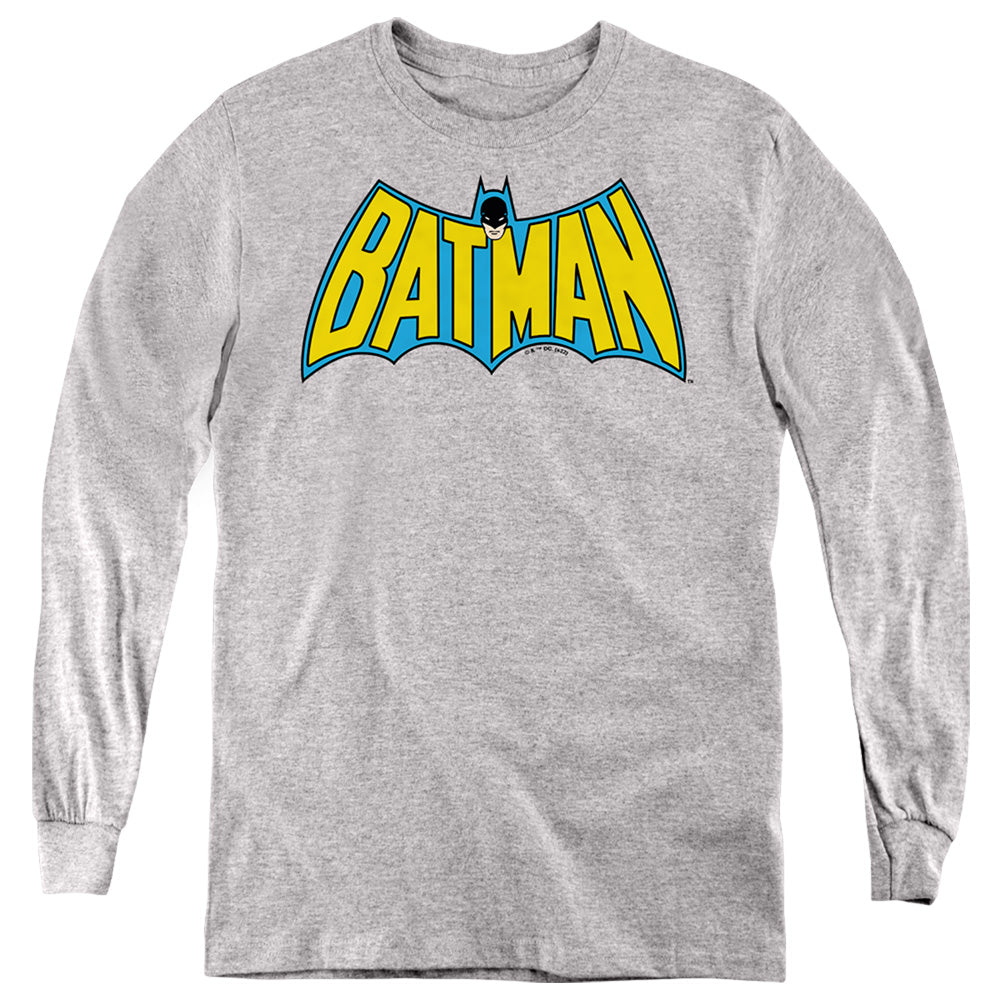 Batman Wintage Batman Logo Youth Long Sleeve T-Shirt