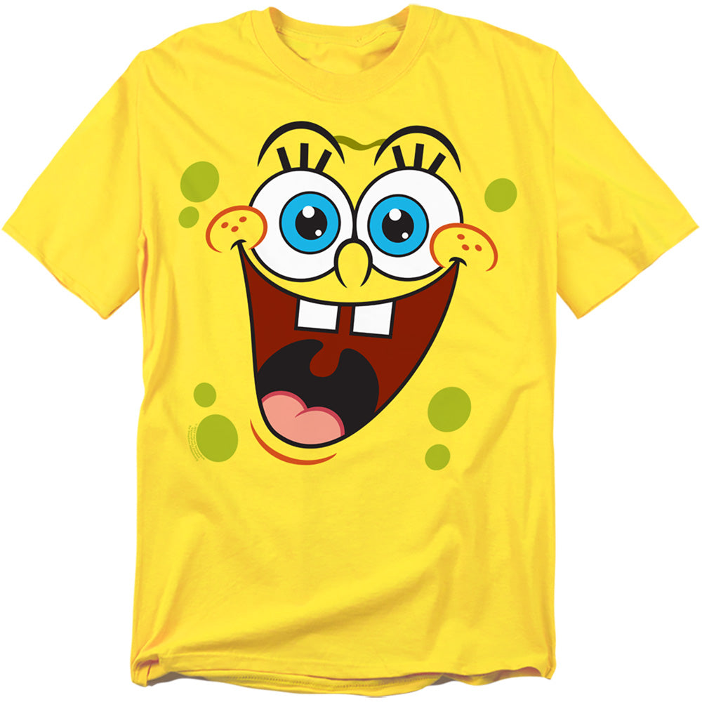 Spongebob Squarepants Surprise Face Yellow T-Shirt
