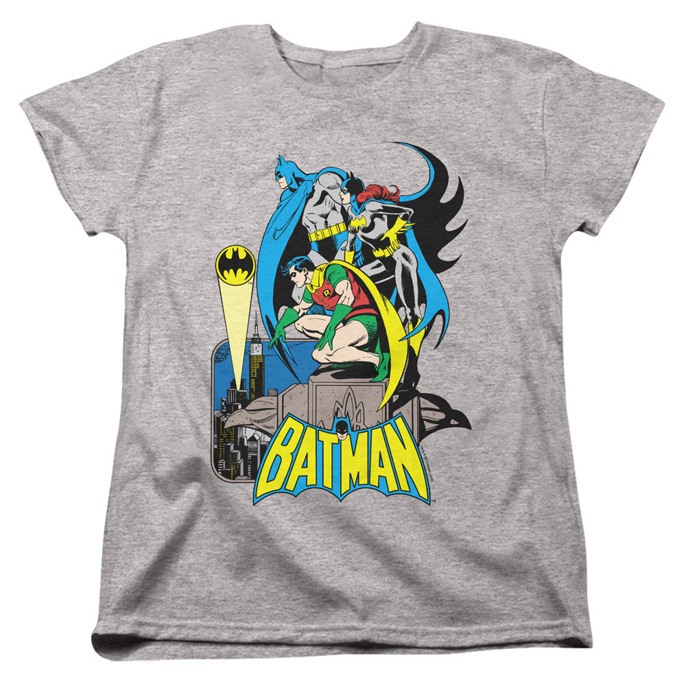 Batman Heroic Trio Womens T-Shirt