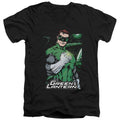Justice League Fist Flare V-Neck T-Shirt