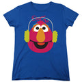 Sesame Street Christmas Nutcracker Telly Monster Womens T-Shirt