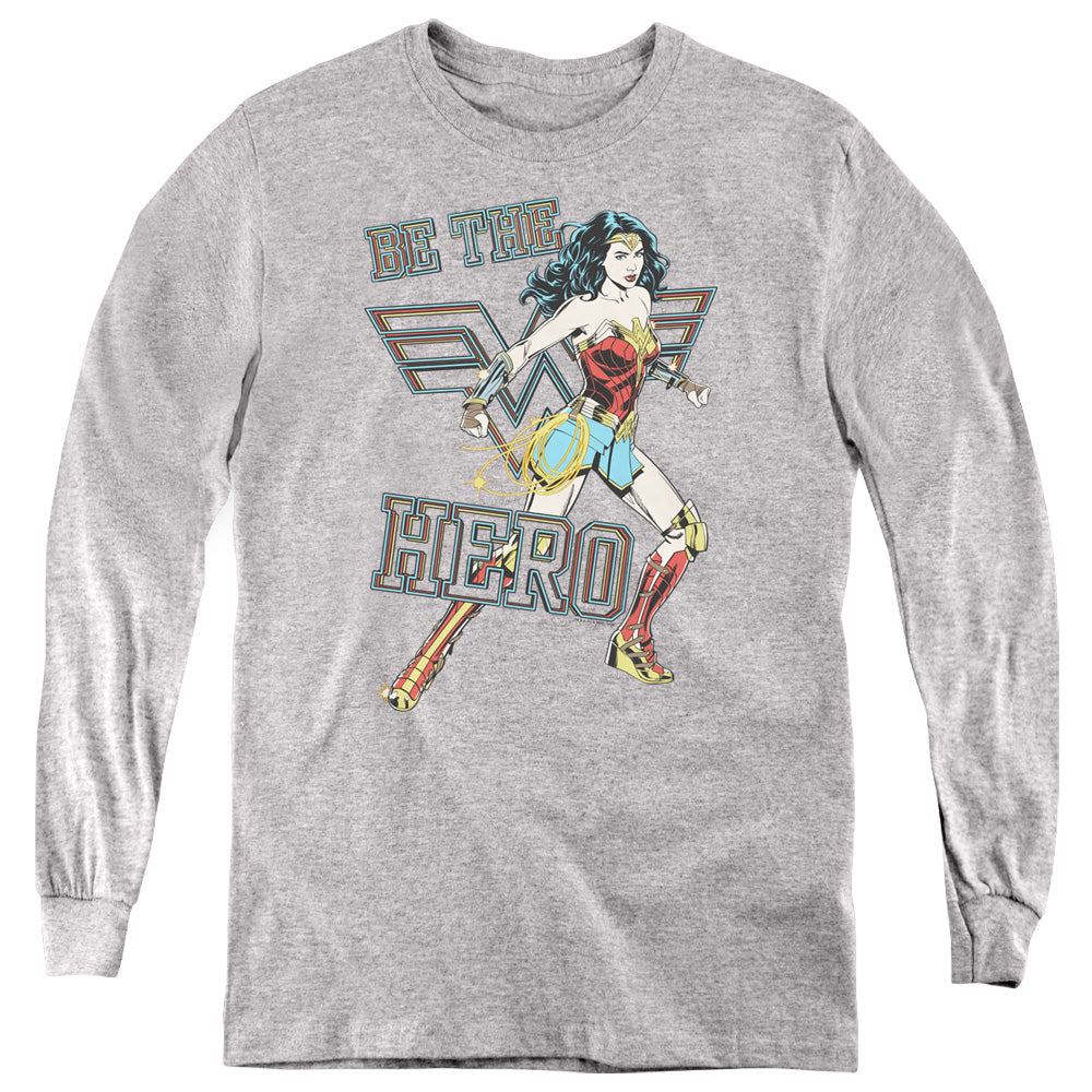 Wonder Woman 1984 Be the Hero Youth Long Sleeve T-Shirt