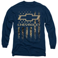 Chevy Camo Flag Long Sleeve T-Shirt