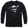 Superman Dripping Shield Long Sleeve T-Shirt