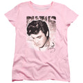 Elvis Presley Star Light Womens T-Shirt
