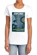 Star Trek Encounter at Farpoint Part One Womens T-Shirt