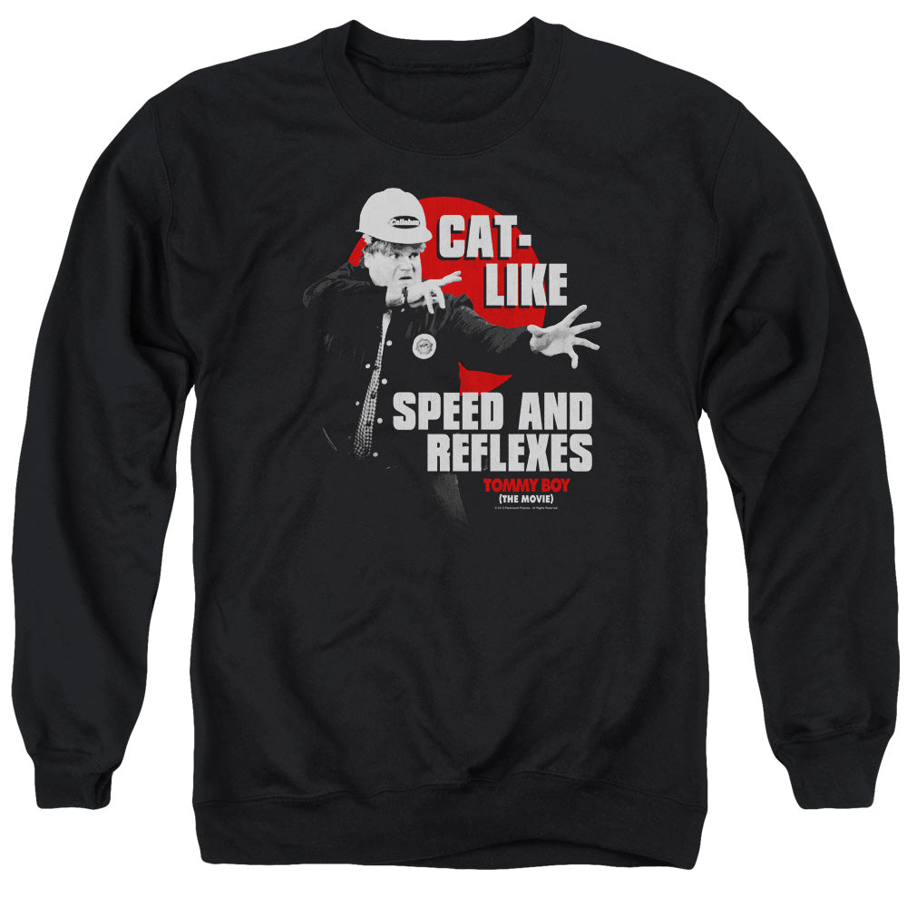 Tommy Boy Cat Like Speed and Reflexes Crewneck Sweatshirt
