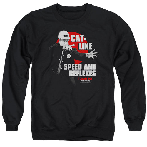 Tommy Boy Cat Like Speed and Reflexes Crewneck Sweatshirt