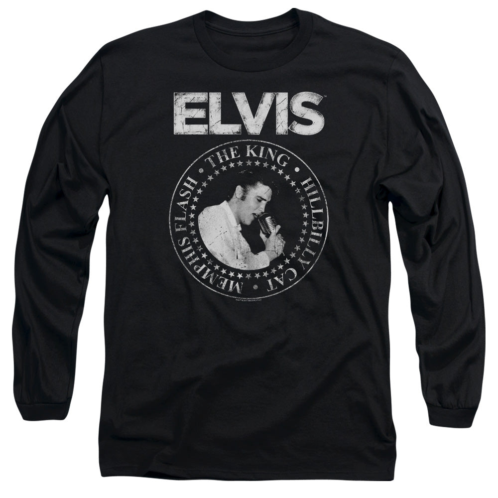 Elvis Presley Rock King Long Sleeve T-Shirt