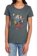 Mighty Mouse Break Through Womens T-Shirt