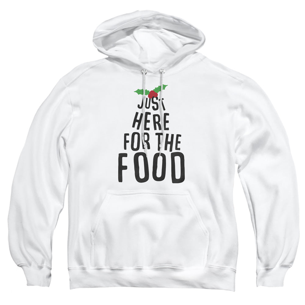 Christmas Just Here for the Food Pullover Hoodie