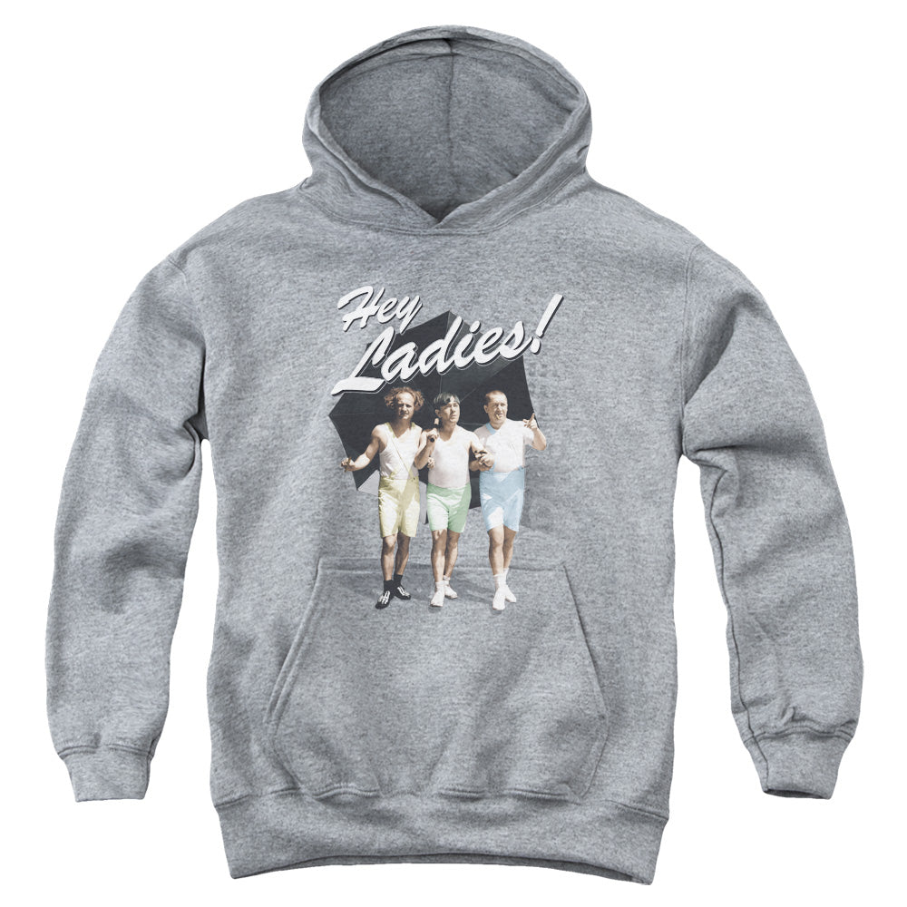 The Three Stooges Hey Ladies Youth Hoodie