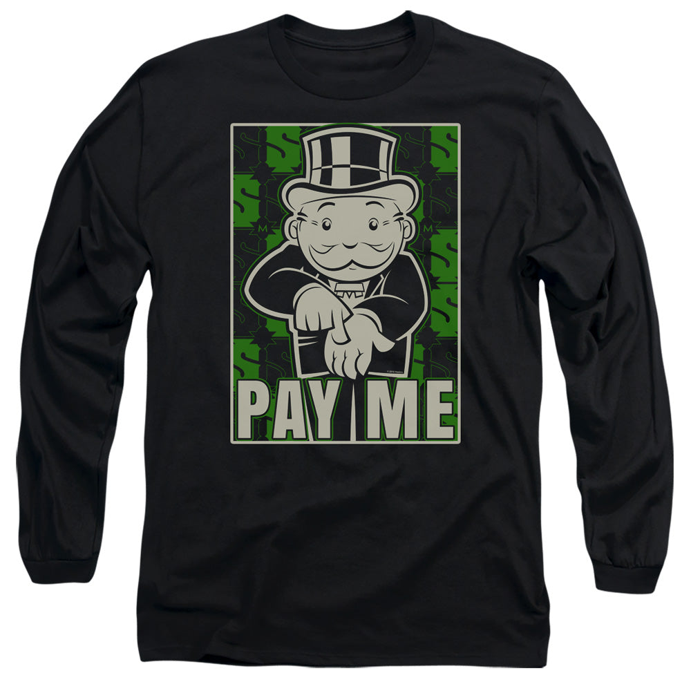 Monopoly Pay Me Long Sleeve T-Shirt