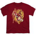 Justice League Flash Collage Youth/Toddler T-Shirt