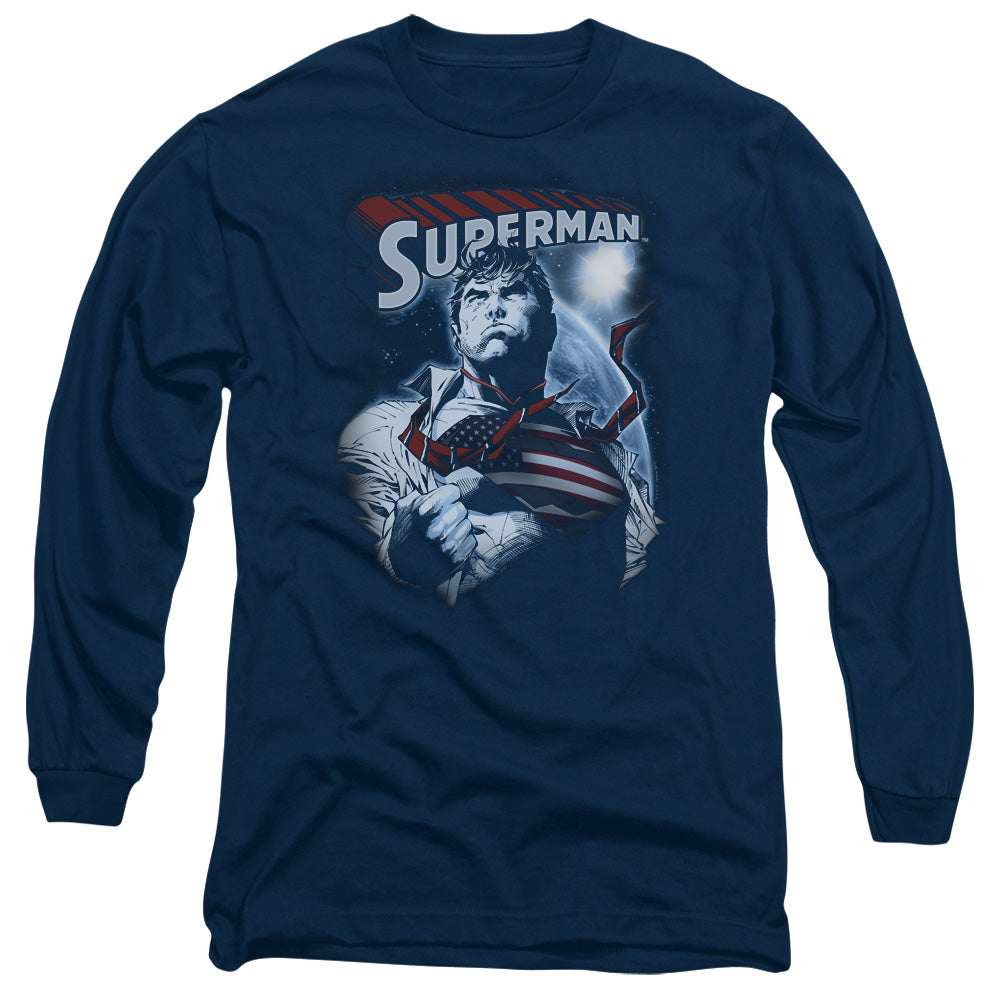 Superman Honor and Protect Long Sleeve T-Shirt