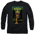 Star Trek Ménage à Troi Black Long Sleeve T-Shirt