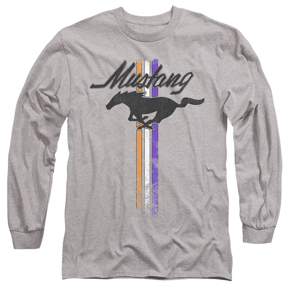 Ford Mustang Stripes Long Sleeve T-Shirt