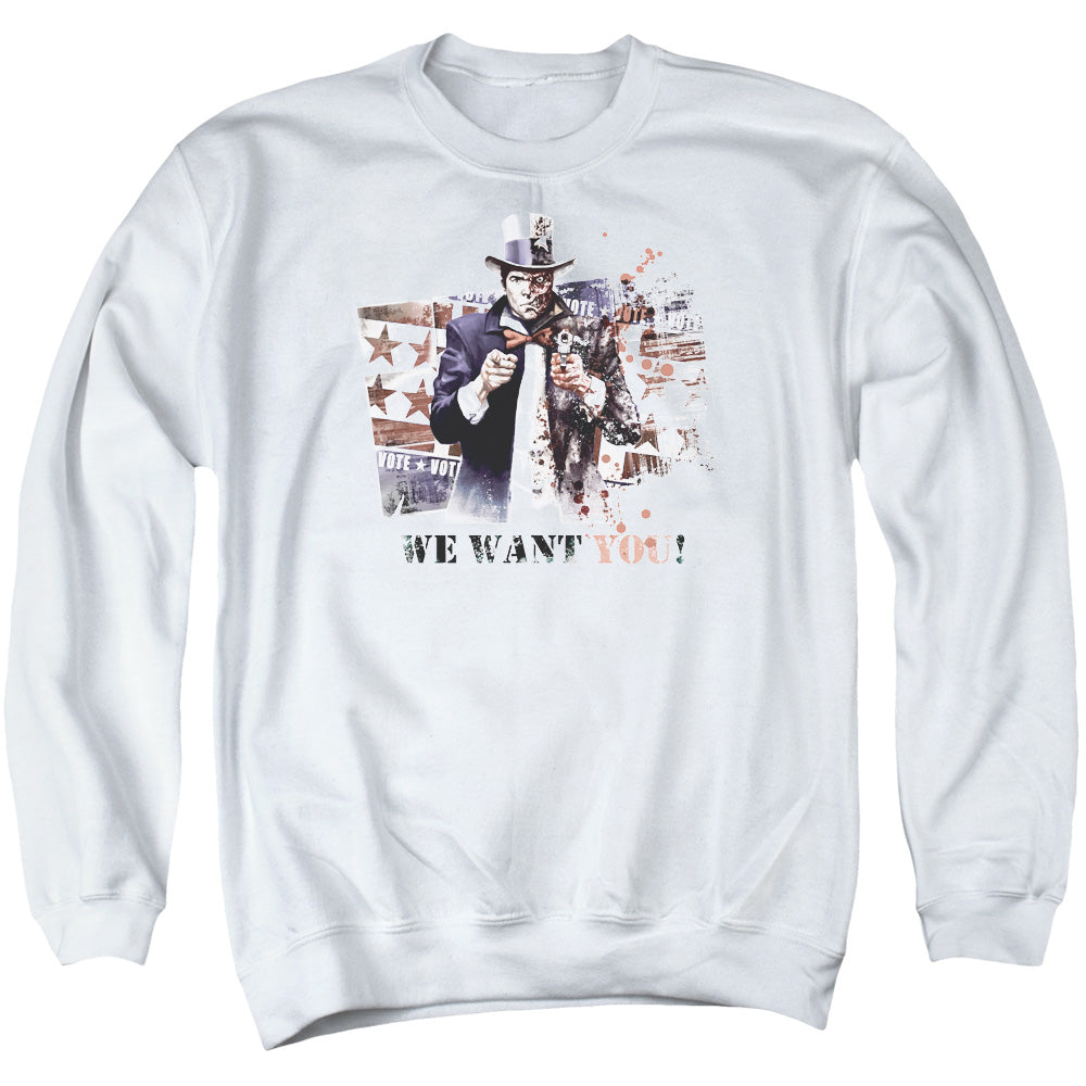 Batman We Want You Crewneck Sweatshirt