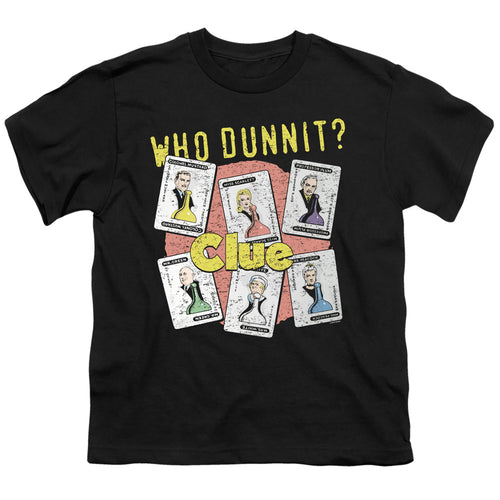 Clue Who Dunnit Youth/Toddler T-Shirt