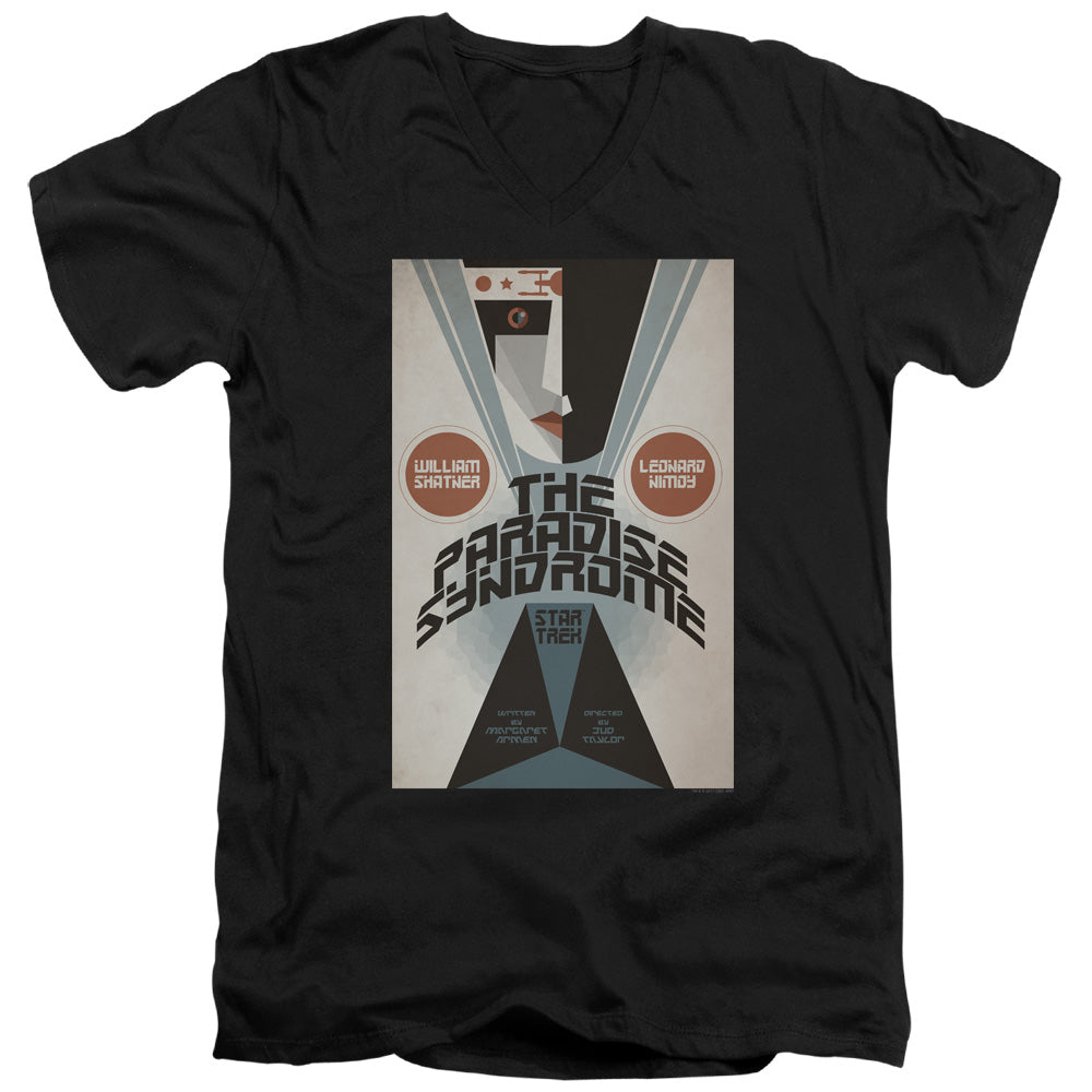 Star Trek Juan Ortiz The Paradise Syndrome Black V-Neck T-Shirt