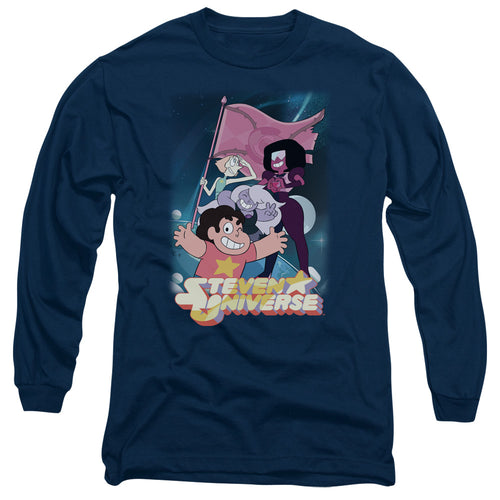 Steven Universe Crystal Gem Flag Long Sleeve T-Shirt