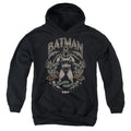 The Batman Gotham Hero on Black Youth Hoodie