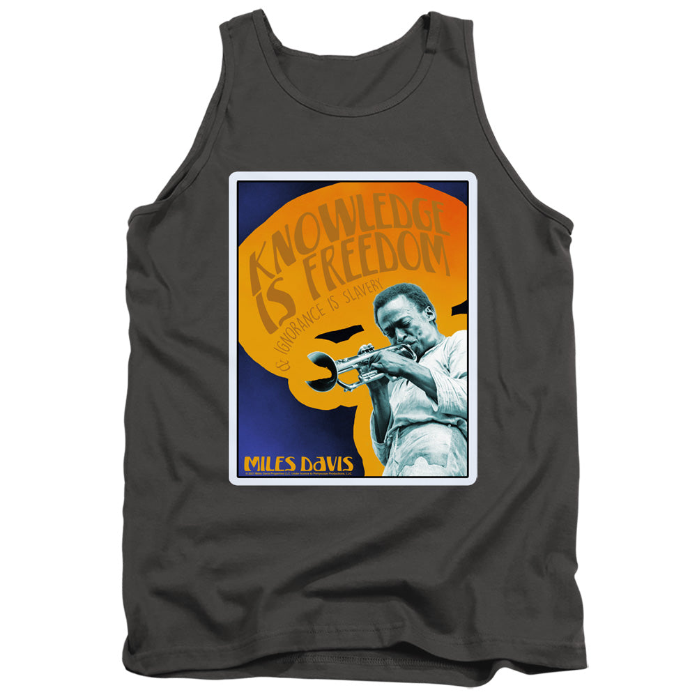 Miles Davis Knowledge Is Freedom Tank Top