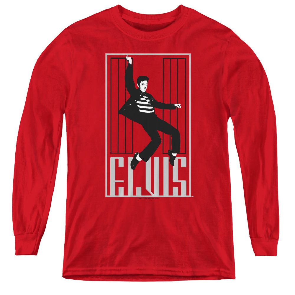 Elvis Presley One Jailhouse Youth Long Sleeve T-Shirt