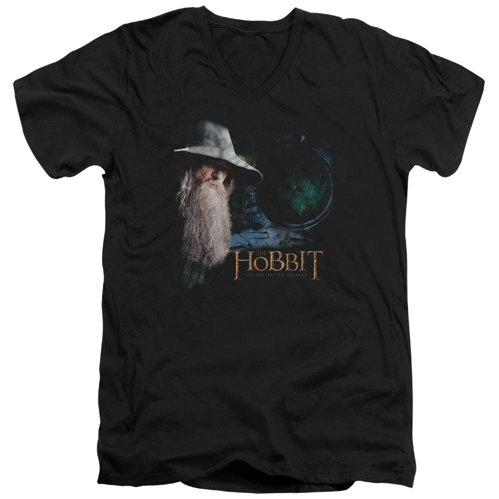 The Hobbit The Door V-Neck T-Shirt
