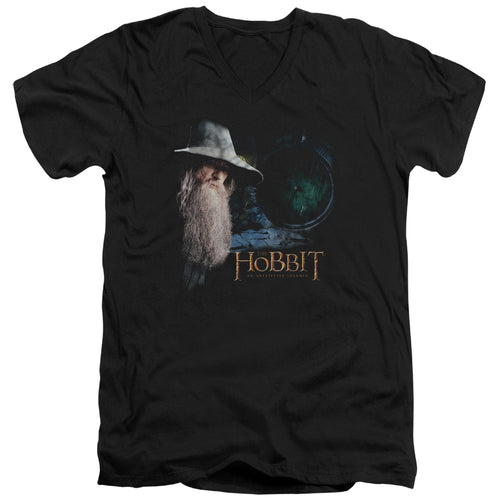 The Hobbit The Door V-Neck T-Shirt